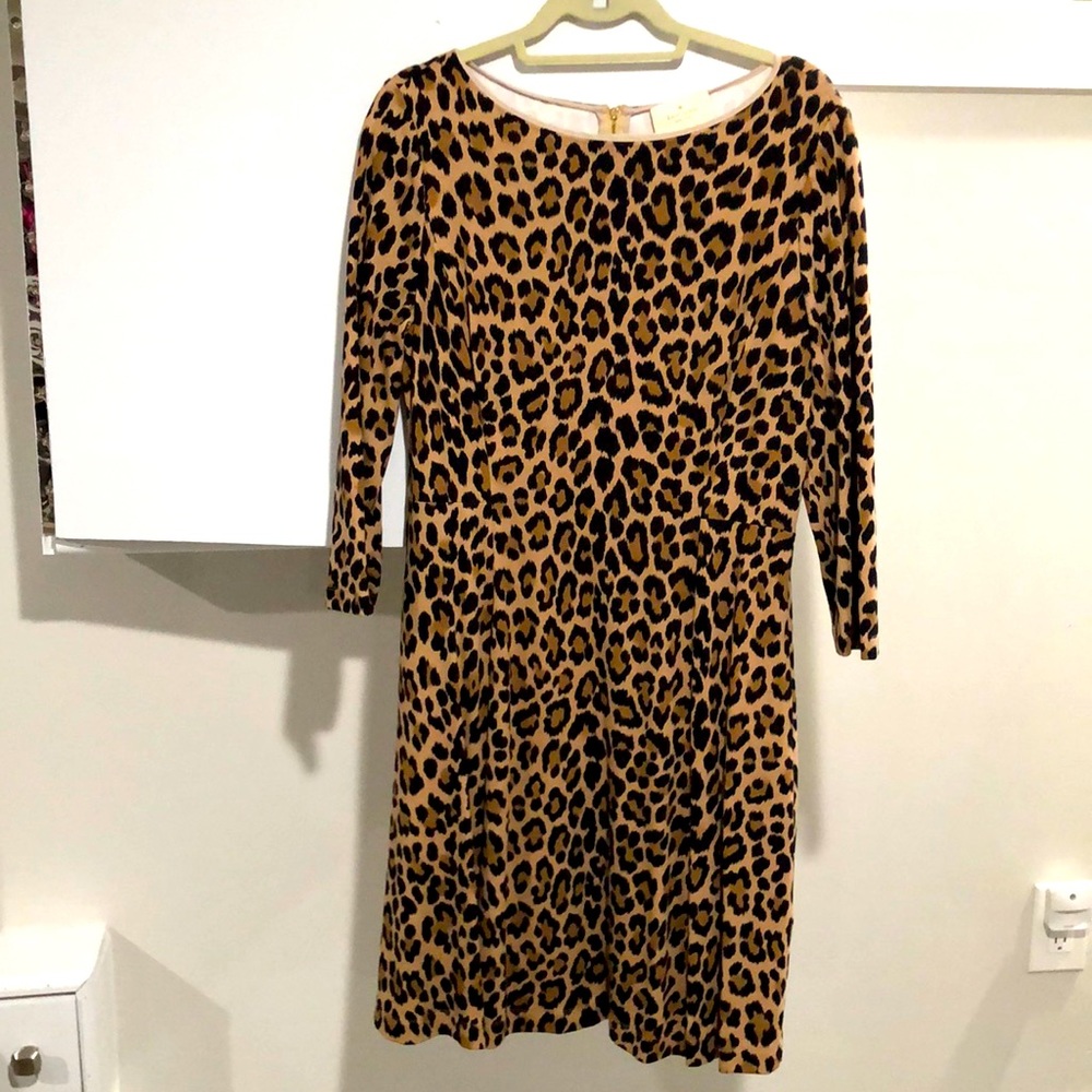 Kate spade leopard dress